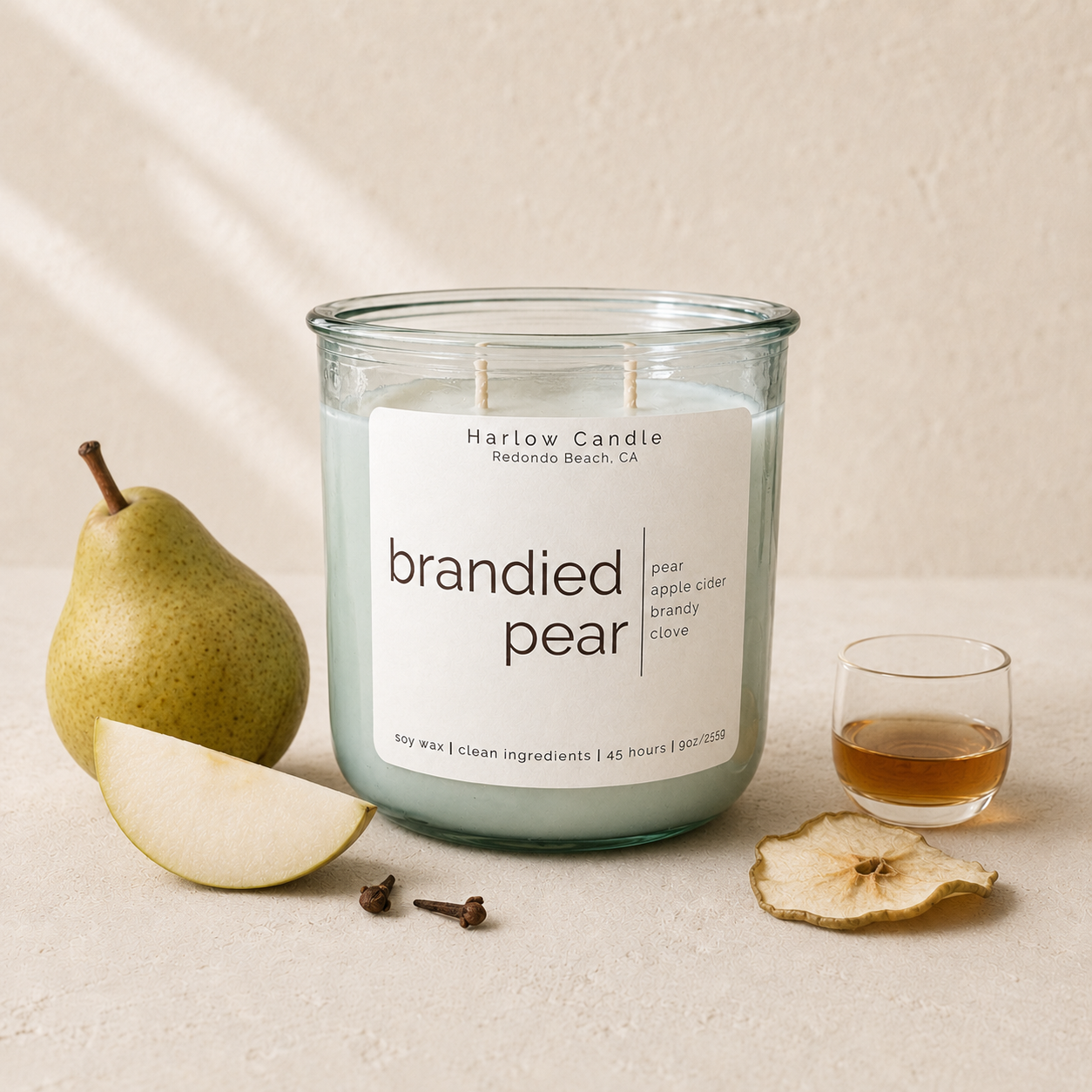 brandied pear